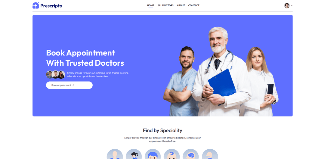 Prescriptio — AI-based Prescription Management Platform